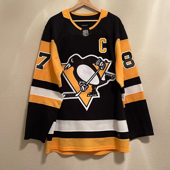 adidas Other - adidas Sidney Crosby Pittsburgh Penguins Home Authentic Jersey